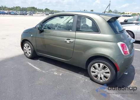 2013 Fiat 500 Pop from USA, damaged, VIN 3C3CFFAR0DT531028